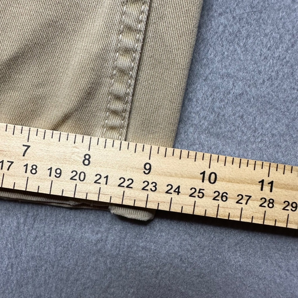 Polo Jeans Co. Carpenter Pants Men 32x32 Tan‎ Cotton Utility Workwear Vintage - Picture 7 of 12